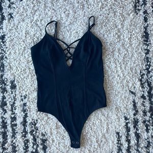 Express - Black Bodysuit (Small)